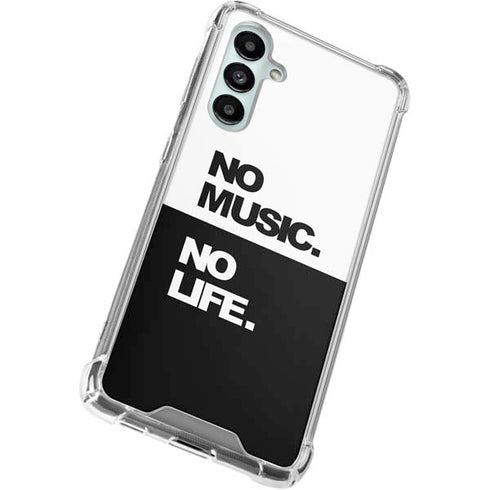 No Music No Life Galaxy A16 5G Clear Case