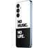 No Music No Life Galaxy A36 5G Skin