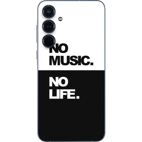 No Music No Life Galaxy A55 5G Skin
