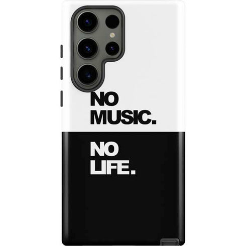 No Music No Life Galaxy S23 Ultra Pro Case