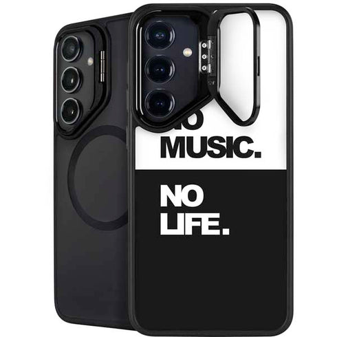 No Music No Life Galaxy S24 FE Kickstand Case