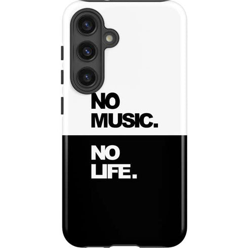 No Music No Life Galaxy S25 Impact Case