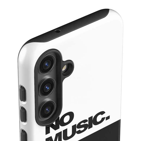 No Music No Life Galaxy S25 Impact Case
