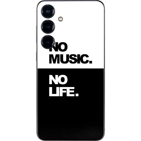 No Music No Life Galaxy S25 Plus Skin