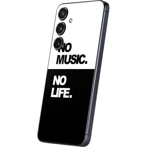 No Music No Life Galaxy S25 Plus Skin
