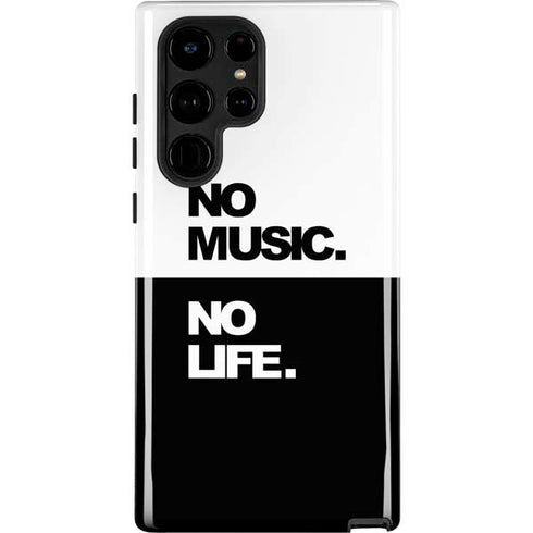 No Music No Life Galaxy S25 Ultra Impact Case
