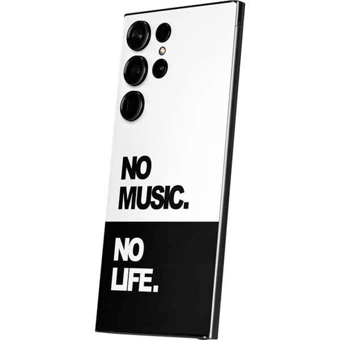 No Music No Life Galaxy S24 Ultra Skin