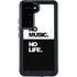 No Music No Life Galaxy S24 Waterproof Case