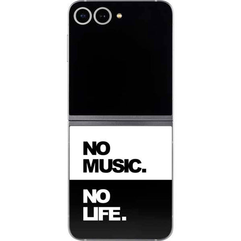 No Music No Life Galaxy Z Flip6 Skin