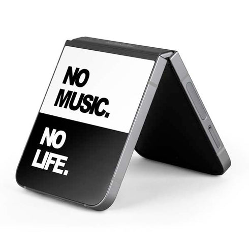 No Music No Life Galaxy Z Flip6 Skin