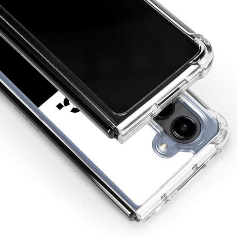 No Music No Life Galaxy Z Fold5 5G Clear Case