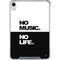 No Music No Life iPad 11th Gen (2025) Clear Case