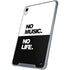 No Music No Life iPad 11th Gen (2025) Clear Case