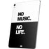 No Music No Life Apple iPad Air Skin