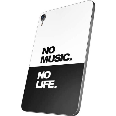 No Music No Life Apple iPad Mini Skin