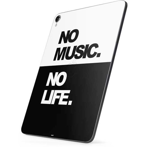 No Music No Life Apple iPad Pro Skin