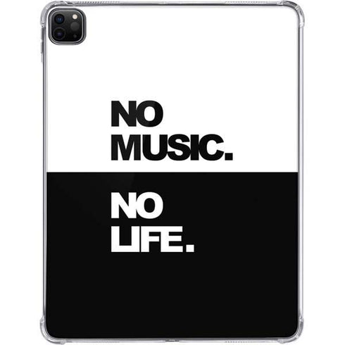 No Music No Life iPad Pro 11in (2024) Clear Case