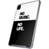 No Music No Life iPad Cases