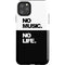 No Music No Life iPhone Cases
