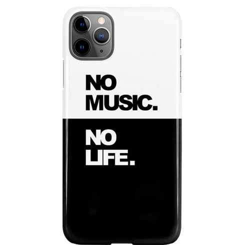 No Music No Life iPhone Cases