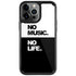 No Music No Life iPhone Cases