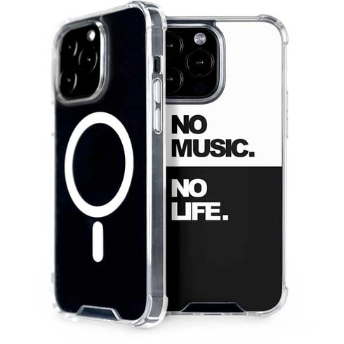 No Music No Life iPhone Cases