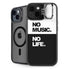 No Music No Life iPhone 14 Plus Kickstand Case