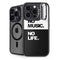 No Music No Life iPhone 14 Pro Max Kickstand Case