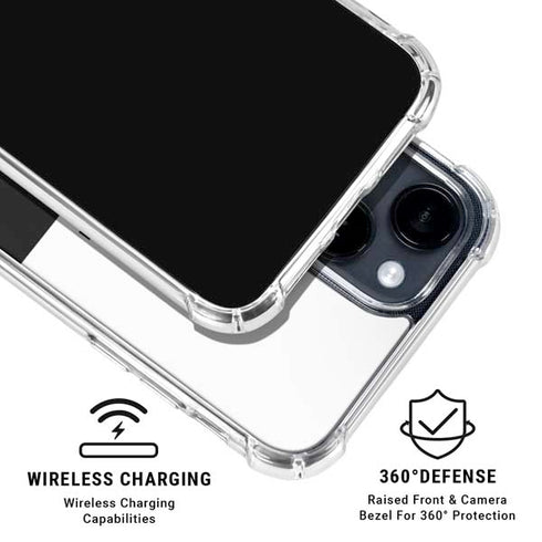 No Music No Life iPhone 15 Clear Case