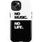 No Music No Life iPhone 15 Impact Case