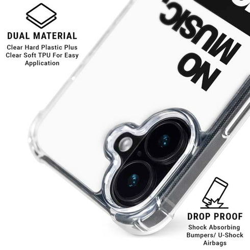 No Music No Life iPhone 16 MagSafe Case