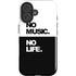 No Music No Life iPhone 16 Plus Impact Case