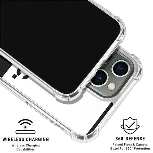 No Music No Life iPhone 16 Pro Clear Case