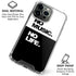 No Music No Life iPhone 16 Pro Clear Case