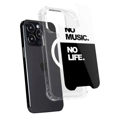 No Music No Life iPhone 16 Pro Max MagSafe Case