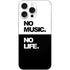 No Music No Life iPhone 16 Pro Max Skin