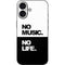 No Music No Life iPhone 16 Skin