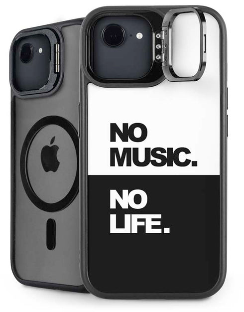 No Music No Life iPhone 16e Kickstand Case