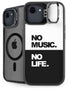 No Music No Life iPhone 16e Kickstand Case