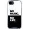 No Music No Life iPhone 16e Clear Case