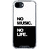 No Music No Life iPhone 16e Clear Case
