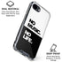 No Music No Life iPhone 16e Clear Case
