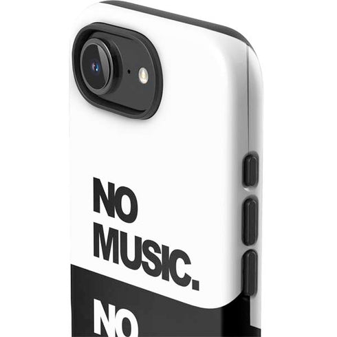 No Music No Life iPhone 16e Impact Case