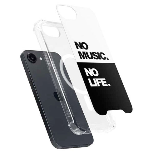 No Music No Life iPhone 16e MagSafe Case