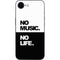 No Music No Life iPhone 16e Skin