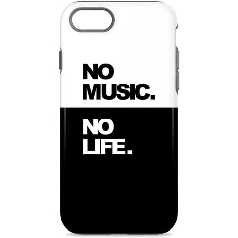 No Music No Life iPhone Cases