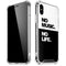 No Music No Life iPhone X/XS Clear Case