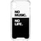 No Music No Life iPhone XS Clear Case