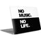 No Music No Life Apple MacBook Air Skin
