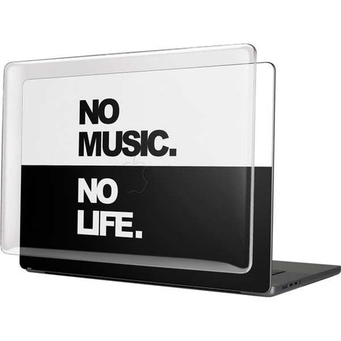 No Music No Life MacBook Cases